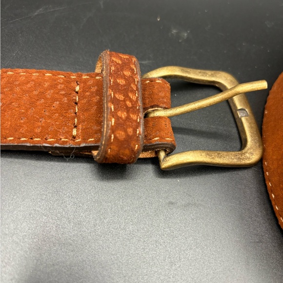 Genuine Lather Handmade Unisex Belt - Picture 10 of 11